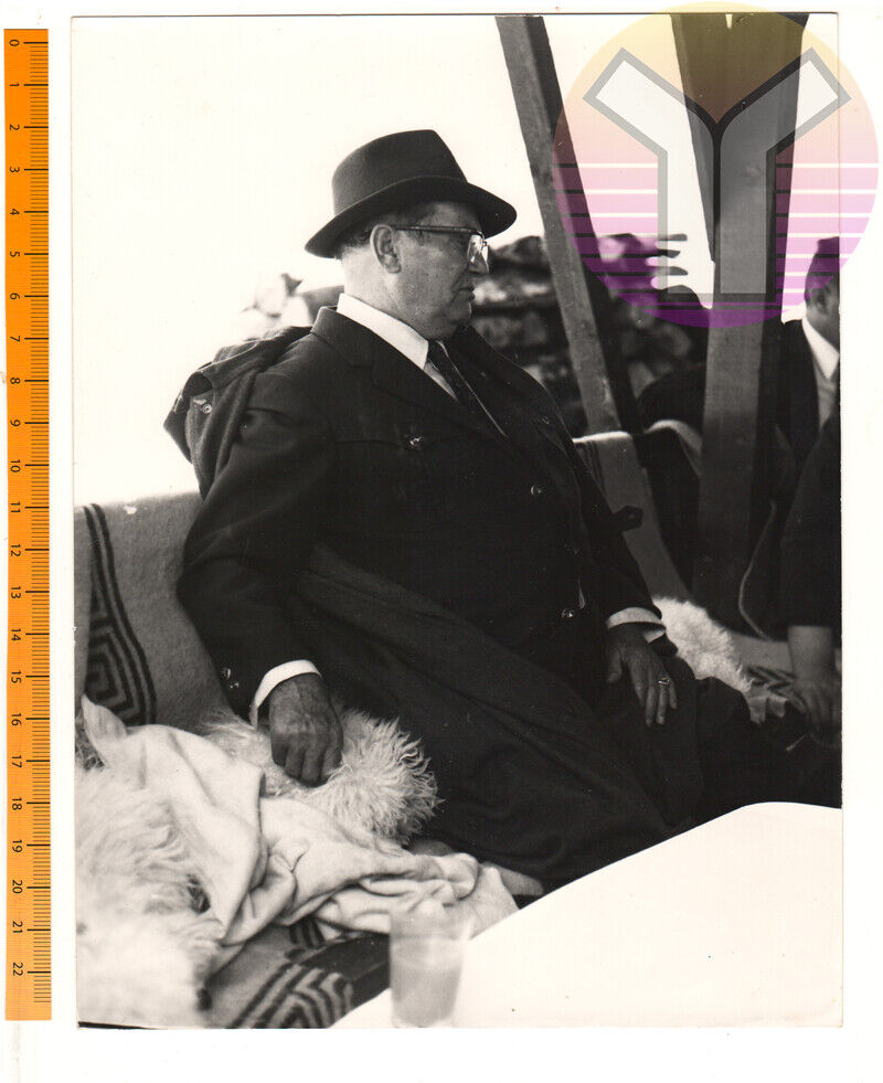 President Josip Broz TITO leisure time photo - YUGOSLAVIA - SFRJ - #14 BW