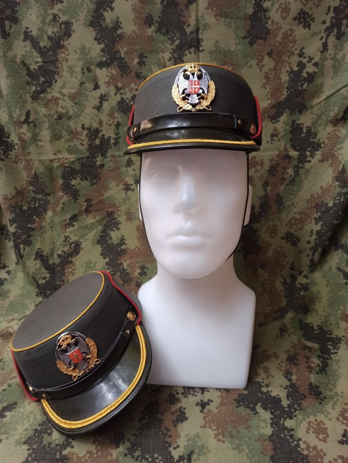 Serbian army female officer hat