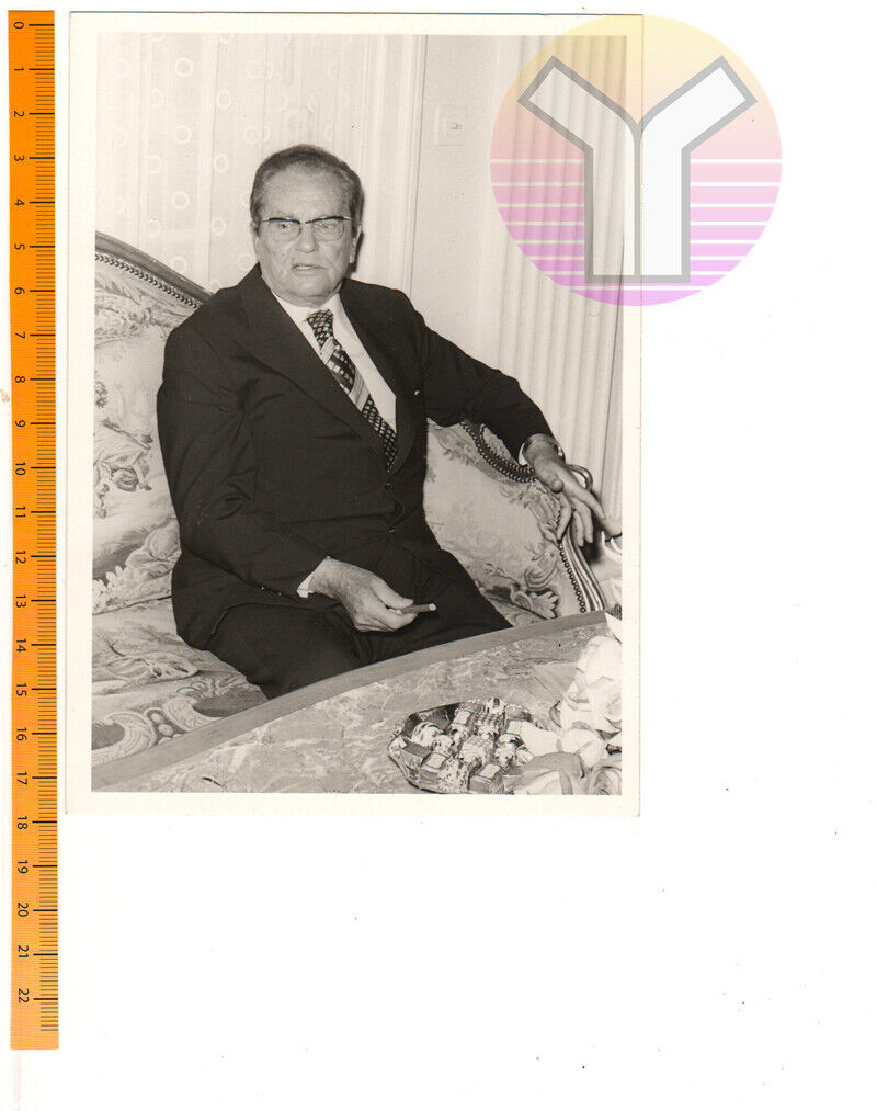 President Josip Broz TITO photo - YUGOSLAVIA - SFRJ - #23 BW