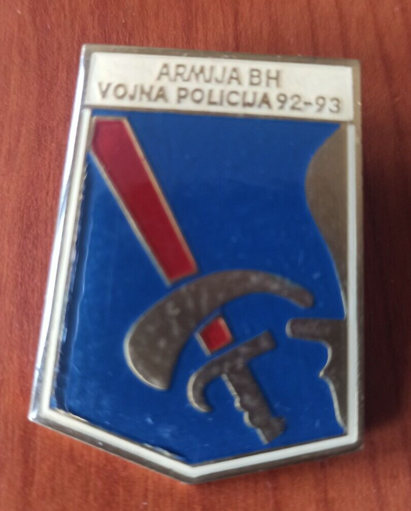 Armija BH Military Police - ARBIH MP badge - 92-93