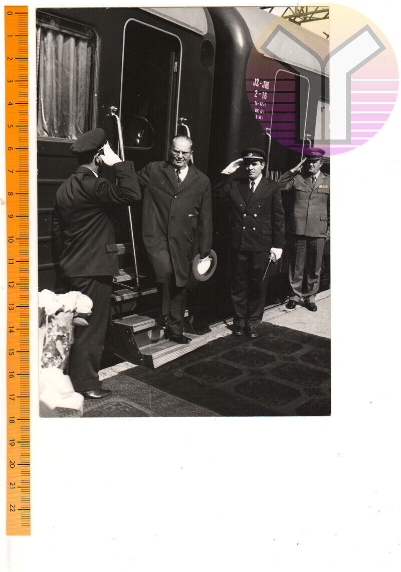 President Josip Broz TITO photo - YUGOSLAVIA - SFRJ - #24 BW