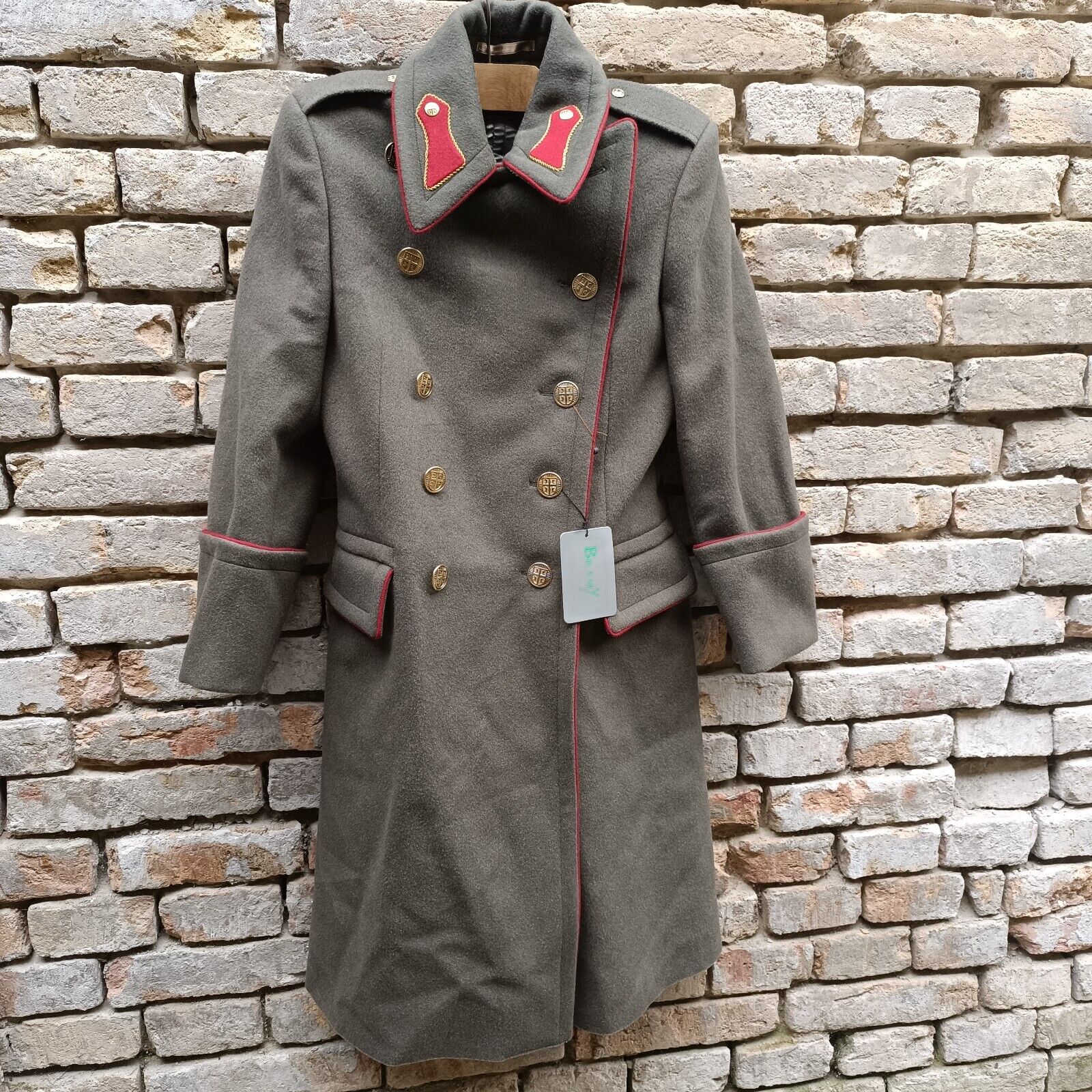 Serbian Army female greatcoat BRAND NEW  trench coat